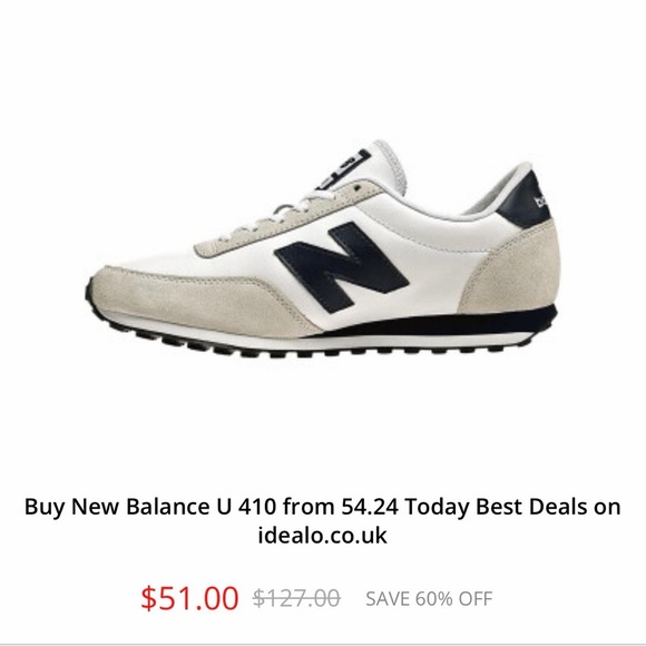 New Balance 410 Retro Black and White Light Weight Sneakers EUC - Picture 16 of 16